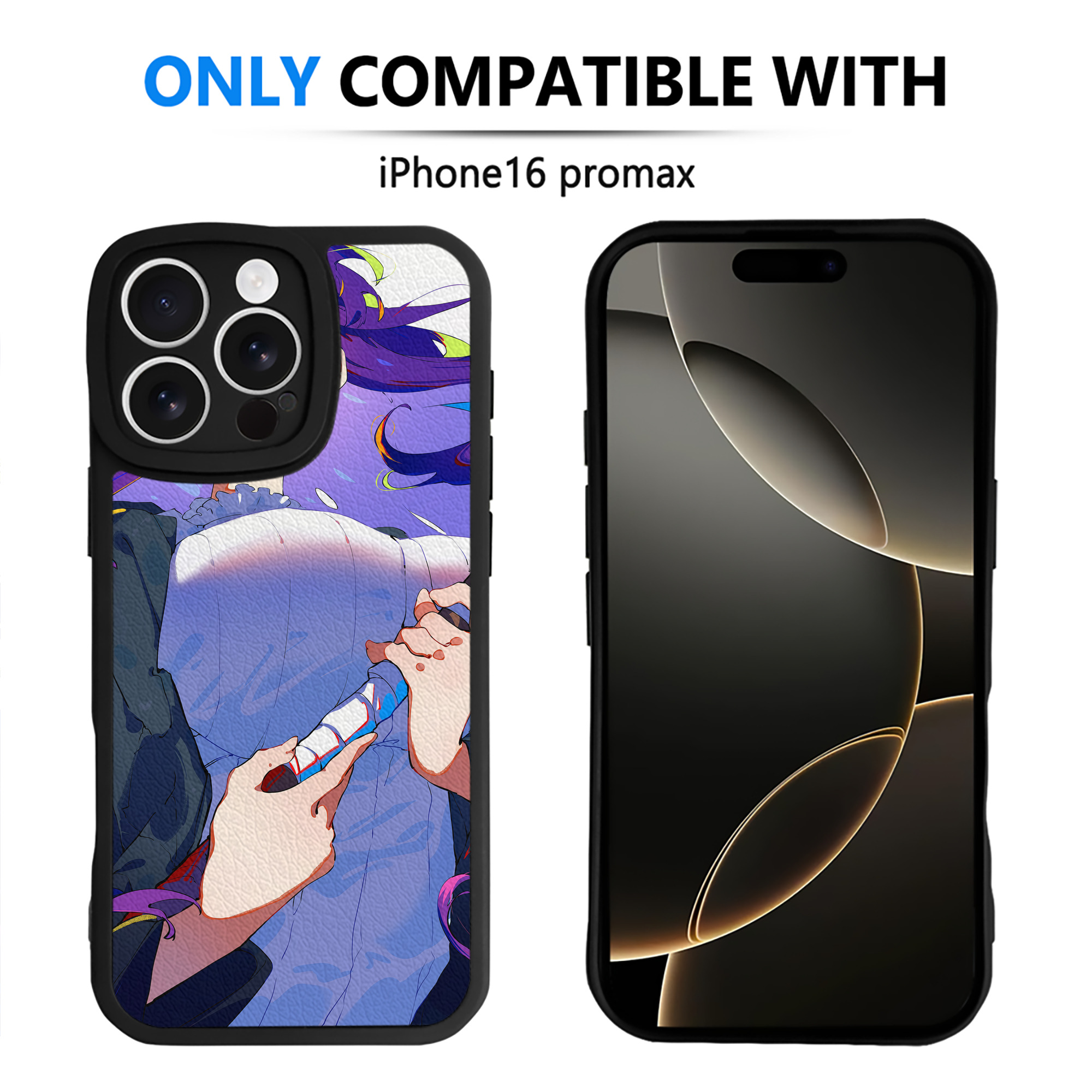 （画像用） 葬送のフリーレン Frieren 【iPhone 16シリーズ対応】シリコンスマホケース（レザー調） 材質：シリコン